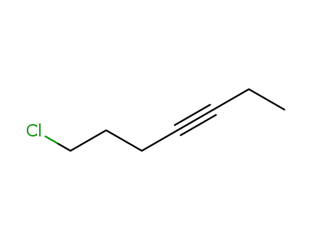 Molecular Structure of 51575-85-0 (7-CHLORO-3-HEPTYNE)