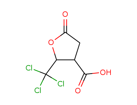 3-Furancarboxylic acid,tetrahydro-5-oxo-2-(trichloromethyl)- cas  5910-08-7