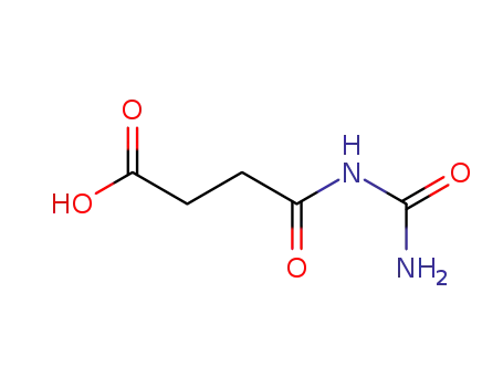 Molecular Structure of 5694-32-6 (4-[(Aminocarbonyl)amino]-4-oxobutanoic acid)