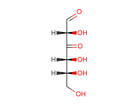 Molecular Structure of 2092-61-7 (D-ribo-hexos-3-ulose)
