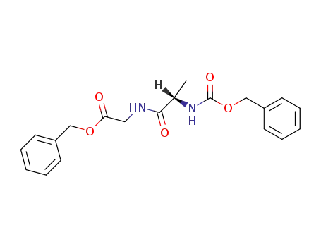 Molecular Structure of 16305-78-5 (benzyl N-[(benzyloxy)carbonyl]alanylglycinate)