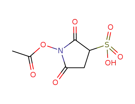 1-Acetyloxy-2,5-dioxopyrrolidine-3-sulfonic acid cas  152305-87-8