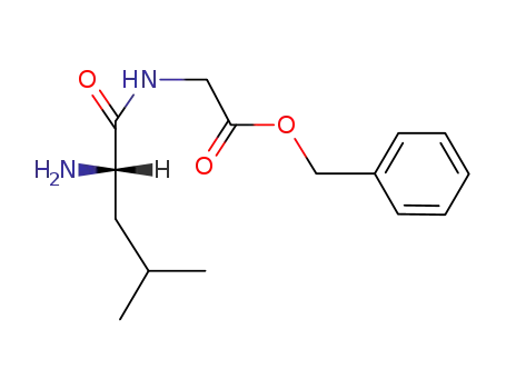 Glycine, N-L-leucyl-, phenylmethyl ester