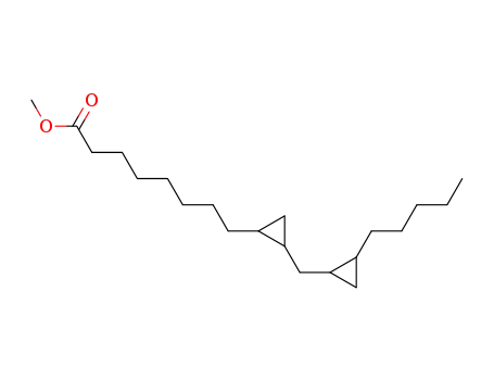 2-[(2-Pentylcyclopropyl)methyl]cyclopropaneoctanoic acid methyl ester