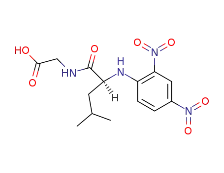 Glycine, N-(2,4-dinitrophenyl)-L-leucyl-