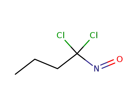 Molecular Structure of 109777-25-5 (Butane, 1,1-dichloro-1-nitroso-)