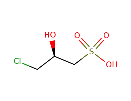 Molecular Structure of 107-57-3 (3-chloro-2-hydroxypropanesulphonic acid)