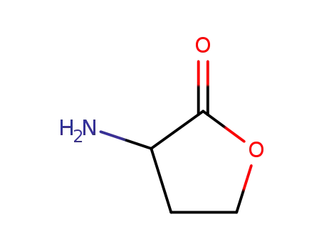 Molecular Structure of 1192-20-7 (2(3H)-Furanone,3-aminodihydro-(8CI,9CI))