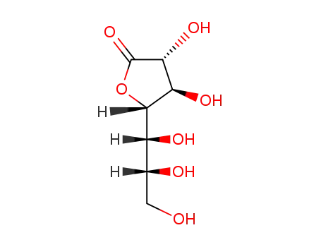 3,4-dihydroxy-5-(1,2,3-trihydroxypropyl)oxolan-2-one cas  15397-08-7