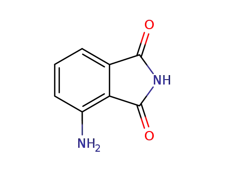 Molecular Structure of 2518-24-3 (3-Aminophthalimide)