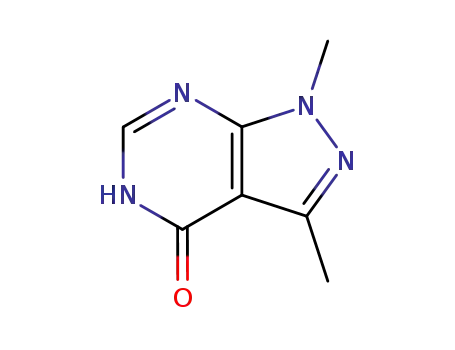 1,3-Dimethyl-1,5-dihydro-4H-pyrazolo-[3,4-d]pyrimidin-4-one