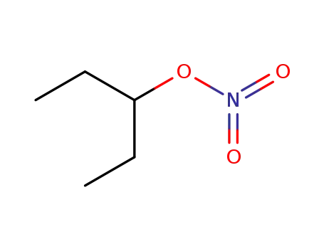 Molecular Structure of 82944-59-0 (pentan-3-yl nitrate)