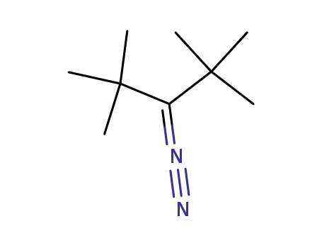 Molecular Structure of 54396-68-8 (Pentane,3-diazo-2,2,4,4-tetramethyl-)