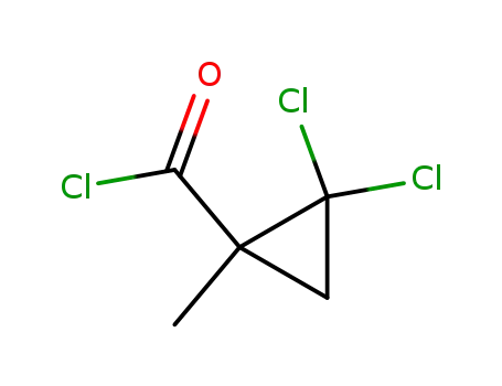 Cyclopropanecarbonyl chloride, 2,2-dichloro-1-methyl- (9CI)