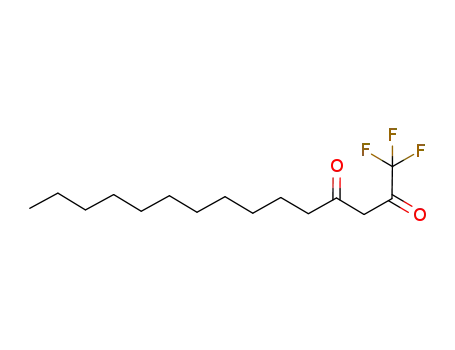 Molecular Structure of 81759-52-6 (2,4-Pentadecanedione, 1,1,1-trifluoro-)