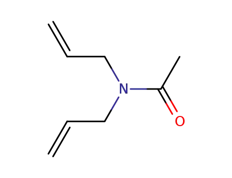 Molecular Structure of 6296-61-3 (N,N-di(prop-2-en-1-yl)acetamide)