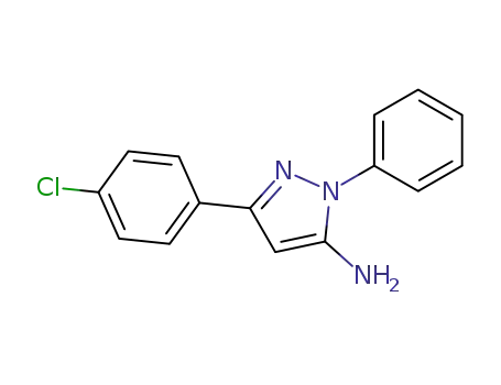 3-(4-chlorophenyl)-1-phenyl-1H-pyrazol-5-amine