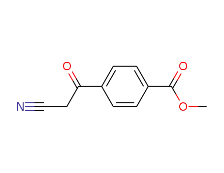 4-(2-Cyanoacetyl)benzoic acid methyl ester