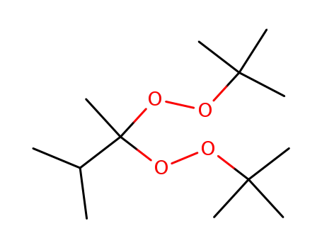 Molecular Structure of 7735-97-9 (Peroxide, (1,2-dimethylpropylidene)bis[(1,1-dimethylethyl))
