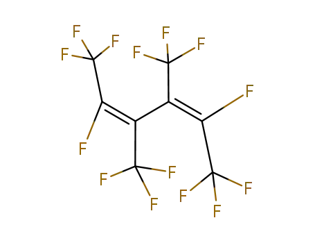 Molecular Structure of 130340-18-0 (2,4-Hexadiene, 1,1,1,2,5,6,6,6-octafluoro-3,4-bis(trifluoromethyl)-,
(2Z,4Z)-)