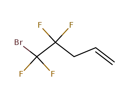 Molecular Structure of 89965-92-4 (1-Pentene, 5-bromo-4,4,5,5-tetrafluoro-)