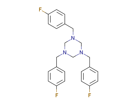1,3,5-Triazine, 1,3,5-tris[(4-fluorophenyl)methyl]hexahydro-