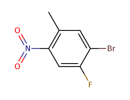 1-bromo-2-fluoro-5-methyl-4-nitrobenzene