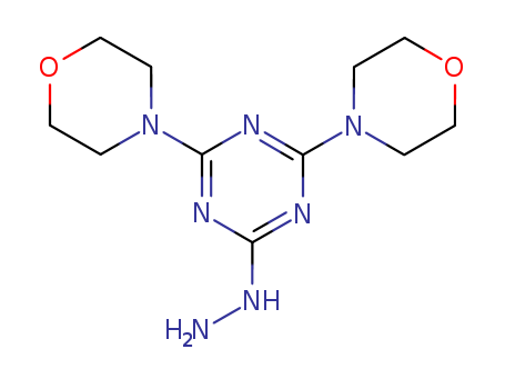 1,3,5-Triazine,2-hydrazinyl-4,6-di-4-morpholinyl- cas  13017-47-5