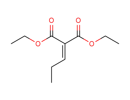 Molecular Structure of 17085-88-0 (Propanedioic acid, propylidene-, diethyl ester)