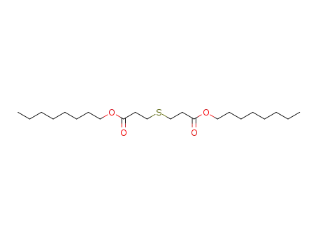 Molecular Structure of 3006-27-7 (3,3'-Thiobis(propionic acid octyl) ester)