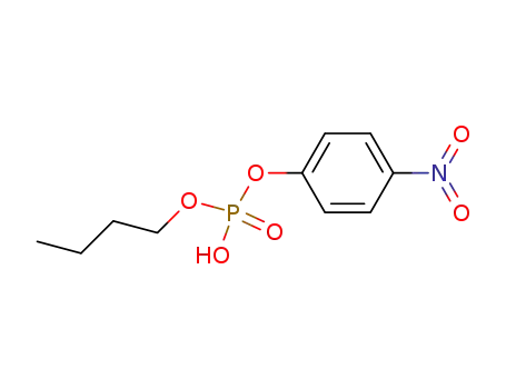 Molecular Structure of 18123-87-0 (Phosphoric acid, monobutyl mono(4-nitrophenyl) ester)
