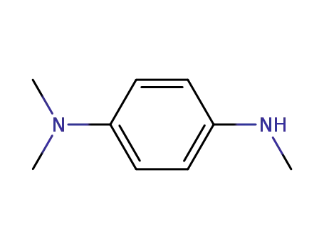 Molecular Structure of 5369-34-6 (N,N,N'-Trimethylbenzene-1,4-diamine)