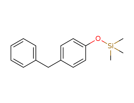 Benzene, 1-(phenylmethyl)-4-[(trimethylsilyl)oxy]-