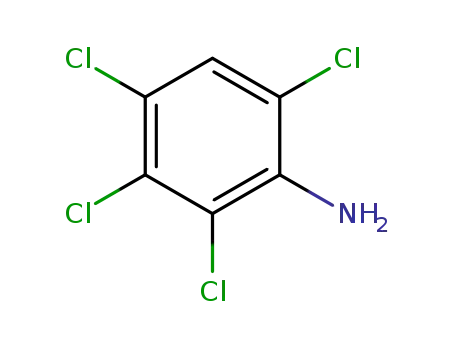 Molecular Structure of 654-36-4 (2,3,4,6-tetrachloroaniline)