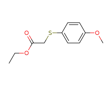 에틸 2-[(4-메톡시페닐)설파닐]아세테이트