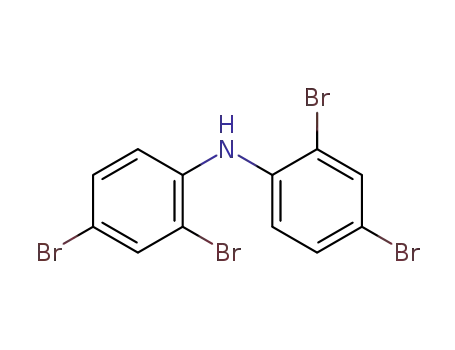 Molecular Structure of 38573-62-5 (2,4-dibromo-N-(2,4-dibromophenyl)aniline)