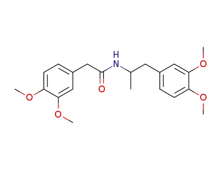 2-(3,4-Dimethoxyphenyl)-N-(2-(3,4-dimethoxyphenyl)-1-methylethyl)acetamide cas  3979-57-5