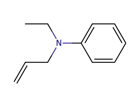 Molecular Structure of 16078-91-4 (Benzenamine, N-ethyl-N-2-propenyl-)