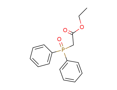 Molecular Structure of 6361-05-3 ((ETHOXYCARBONYLMETHYL)DIPHENYLPHOSPHINE)