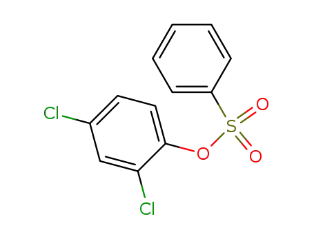 Phenol, 2,4-dichloro-,1-benzenesulfonate cas  97-16-5