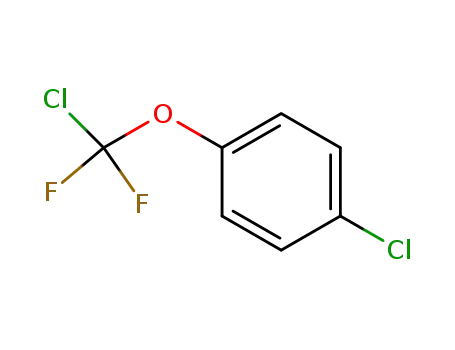 Molecular Structure of 461-80-3 (Benzene, 1-chloro-4-(chlorodifluoromethoxy)-)