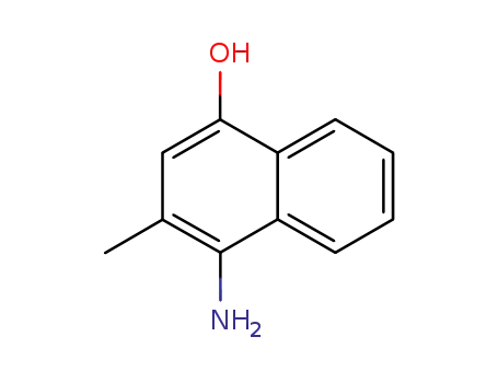 Molecular Structure of 83-69-2 (4-amino-3-methylnaphthol)