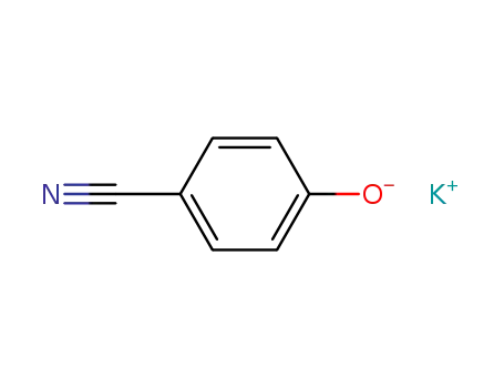 Molecular Structure of 5633-96-5 (Benzonitrile, 4-hydroxy-, potassium salt)