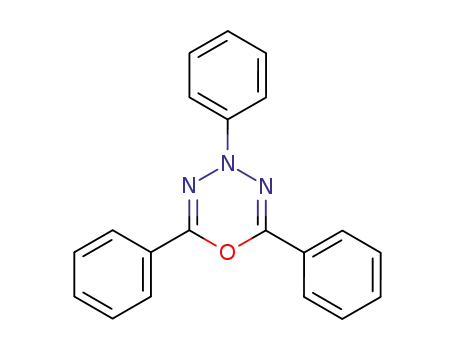4H-1,3,4,5-Oxatriazine, 2,4,6-triphenyl-