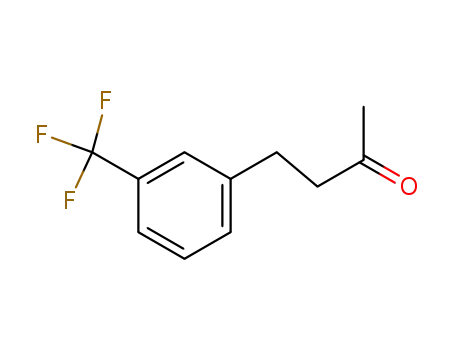 Molecular Structure of 67646-72-4 (2-Butanone, 4-[3-(trifluoromethyl)phenyl]-)