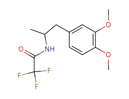 Acetamide, N-[2-(3,4-dimethoxyphenyl)-1-methylethyl]-2,2,2-trifluoro-