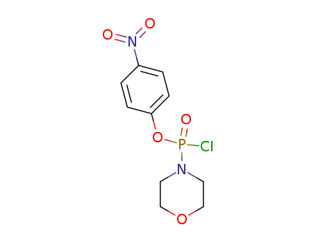 Molecular Structure of 79838-05-4 (4-NITROPHENYL-4-MORPHOLINOPHOSPHONOCHLORIDATE)