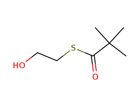 S-2-hydroxyethyl 2,2-dimethylpropanethioate CAS No.153121-88-1
