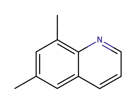 Molecular Structure of 2436-93-3 (6,8-dimethylquinoline)