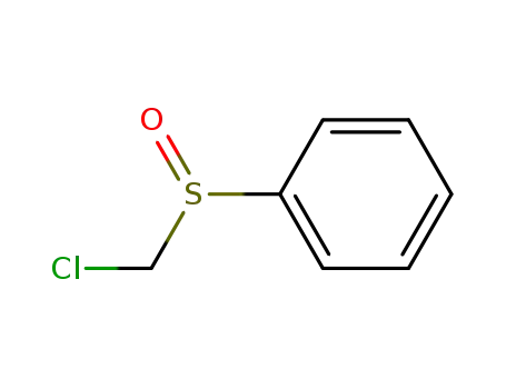 Molecular Structure of 7205-94-9 (CHLOROMETHYL PHENYL SULFOXIDE)